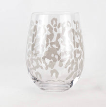 Load image into Gallery viewer, Leopard Wine Glasses Gift set