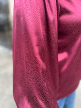Load image into Gallery viewer, VT70191 Satin Jacquard Woven Solid Blouse