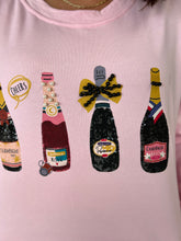 Load image into Gallery viewer, T230102 Pink Champs beaded sweatshirt