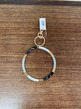Load image into Gallery viewer, Chevron beaded key rings