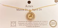 Load image into Gallery viewer, Gold Dipped Zodiac Necklace
