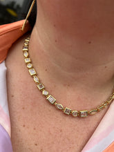 Load image into Gallery viewer, BB Lila Made you Look clear necklace