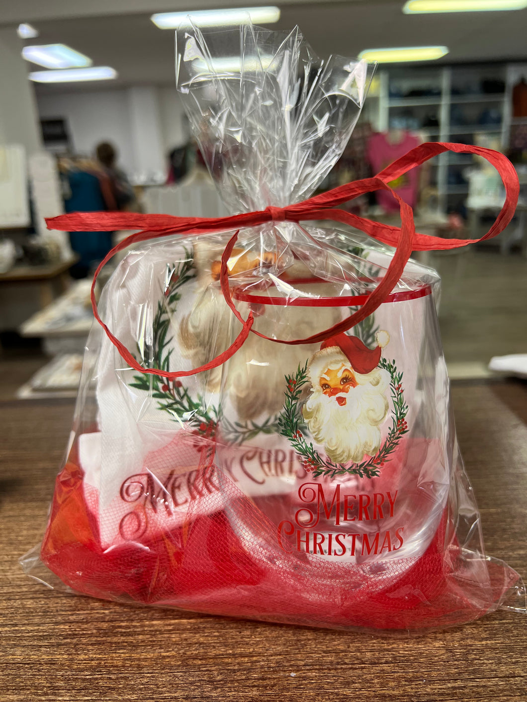 Wine Glass/Towel Gift Set