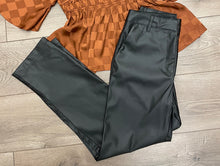 Load image into Gallery viewer, P18749 Faux Leather High waisted pants