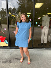 Load image into Gallery viewer, h5944 Denim Dress