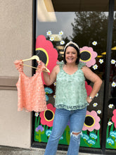 Load image into Gallery viewer, K6810 3D Floral Top with ruffle sleeves