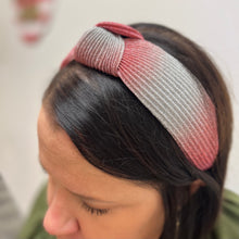 Load image into Gallery viewer, Red Sparkle Ombre headband