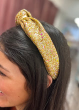 Load image into Gallery viewer, Gold Sparkle headband