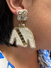Load image into Gallery viewer, Jockey Derby Beaded Earrings