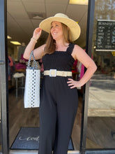 Load image into Gallery viewer, SY3929-Smocked Jumpsuit