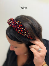 Load image into Gallery viewer, F2856 Corduroy Rhinestone Headbands